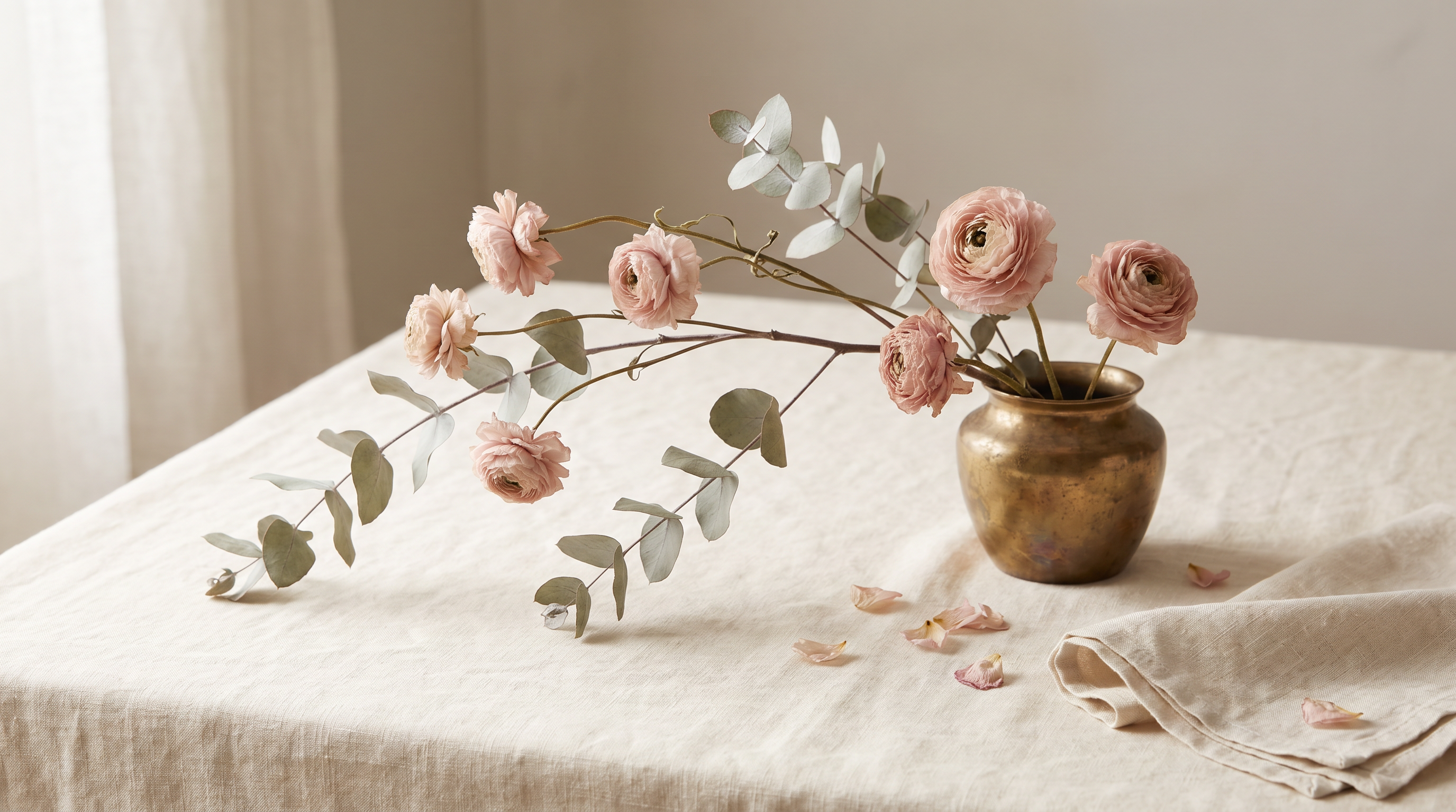 Soft botanical still life